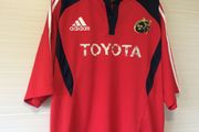 Munster Jersey. Season 2007/2009. Official Adidas Mens Munster Home Rugby Jersey. Authentic Original From 2007. Not A Modern Day Remake.