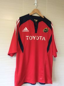 Munster Jersey. Season 2007/2009. Official Adidas Mens Munster Home Rugby Jersey. Authentic Original From 2007. Not A Modern Day Remake.