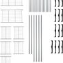 _Amazon Basics Double Rod Freestanding Closet, Silver Image 4