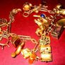 Gold Charm Bracelet/Dutch Diamonds/Vale Charms Image 3