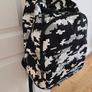 Black multi colour bagpack Image 2