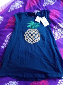 Name it pineapple tunic dress, aged 10