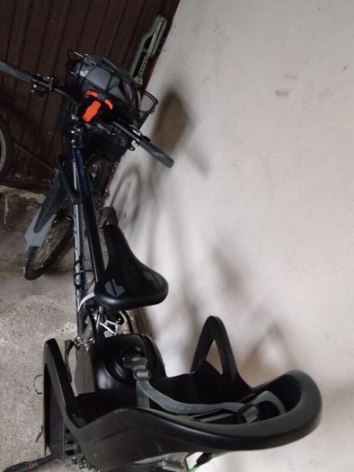 Men's Bike Carrera Crossfire 2 & kids seat & lock