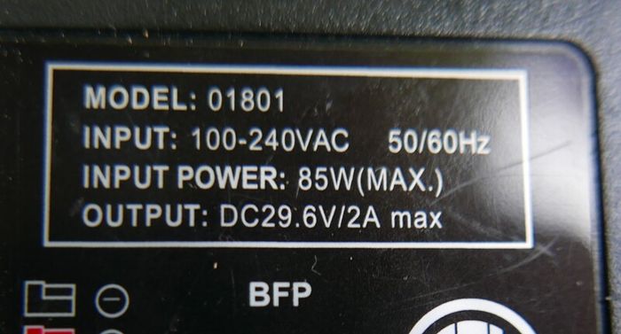 Powakaddy 3 PIN Lithium Battery Charger