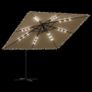 Garden Parasol with LED Lights Image 7