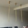 Linear LED drop pendant light. Image 2