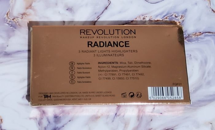 Revolution Radiance Radiant Light Palette - New