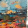 Colourful Landscape Acrylic Painting on Canvas - 45x60cm Image 4