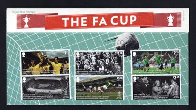 2022 Great Britain Sports - The FA Cup Football Cup, 150th Anniversary Commemorative Commemorative Stamps Presentation Pack