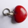Genuine Links of London Sterling Silver Red Enamel Heart Charm Image 6