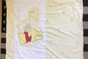 WINNIE THE POOH Nursery Cot Quilt And Bumper Set