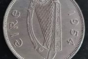 Ireland Excellent 1954 Florin 2s coin