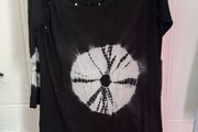 El Zingaro Italiano long line black fancy tunic size L UK14/16 EU42/44 Postage included