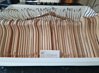 Wooden hangers
