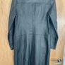 Real genuine leather coat jacket black size S Image 3
