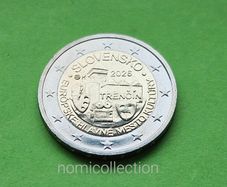 Slovakia 2026 year Uncirculated 2 Euro coin.
