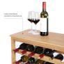 Wine Rack Bottle rack  42 Bottles High quality  Bamboo Image 3