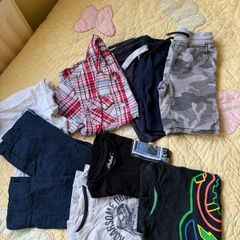 Bundle of boys clothes