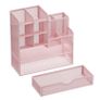 Brand New Marbrasse Mesh Desk Organizer, Multifunctional Pen Holder with Drawer Image 4