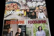 Boxed Lot of Food &amp; Wine magazines