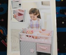 doll bed and changing table