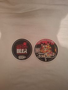 Fat Cat Beer Pale Ale Beermats