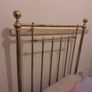 Single Bed Frame Classic Brass Image 2