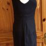 Dressbarn collection black tiered pencil dress pearl neckline Us 6 Uk 10 postage included Image 5