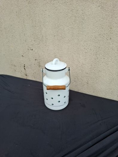 Fridge small enamel milk churn postage possible