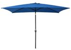 Outdoor Parasol with Metal Pole 300x200 cm Azure