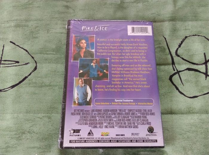 Fire & and Ice 2001 DVD Region 1 USA NTSC Lark Voorhies Kadeem Hardison Movie