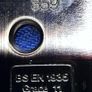 Polished Chrome Grade 11  Door Hinge Image 2