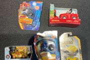 Mini Brands LOT Vehicles with RARE GOLD Lightning McQueen