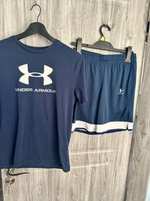 Under Armour Shorts and Top- BOYS YXL