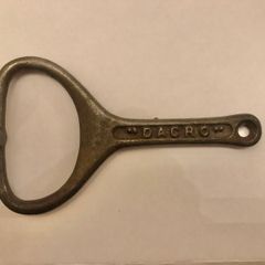 Vintage Dacro Bottle Opener