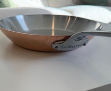 De Buyer 32cm Prima Matera induction copper frying pan