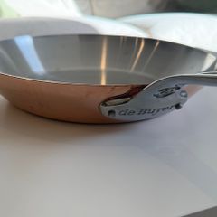 De Buyer 32cm Prima Matera induction copper frying pan