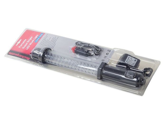 New 12V 230V Waterproof Inspection Work Shop Lamp Hook Cable 60 LED #1437