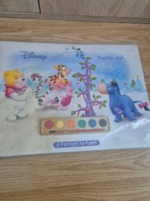 Vintage Disney Winnie the Pooh Sealed Watercolor Painting Set New