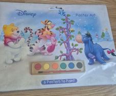Vintage Disney Winnie the Pooh Sealed Watercolor Painting Set New