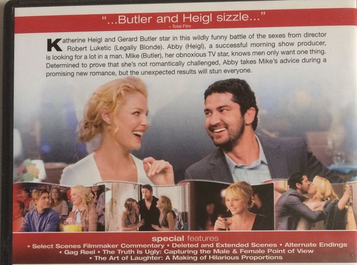 The Ugly Truth [2009] Katherine Heigl & Gerald Butler [Movie DVD]