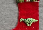 Dinossaur stocking