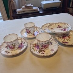 Porcelain cup and saucer Mid-19th century
