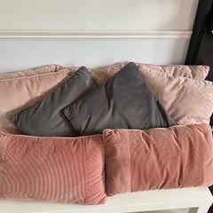 Assorted cushions