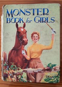 Vintage book 'Monster Books for Girls'