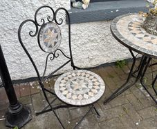 Garden set table & chairs