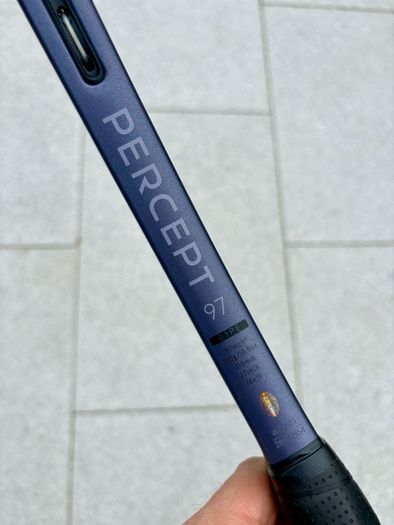 Yonex Percept 97 tennis racket 310g Midnight Navy Grip 2.