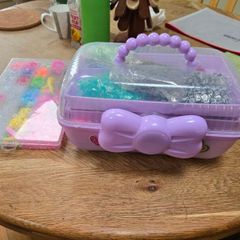 loom bands and bead collection