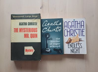 Agatha Christie Books Bundle Crime Murder Mystery