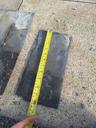 Reclaimed Natural Roof Slate and Ridges